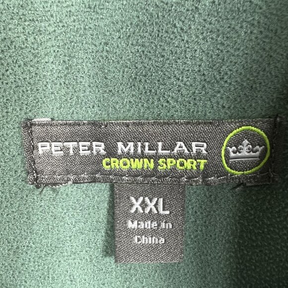 Peter Millar Crown Sport Mens XXL 1/4 Zip Soft Pullover Performance Golf Jacket - Picture 12 of 16